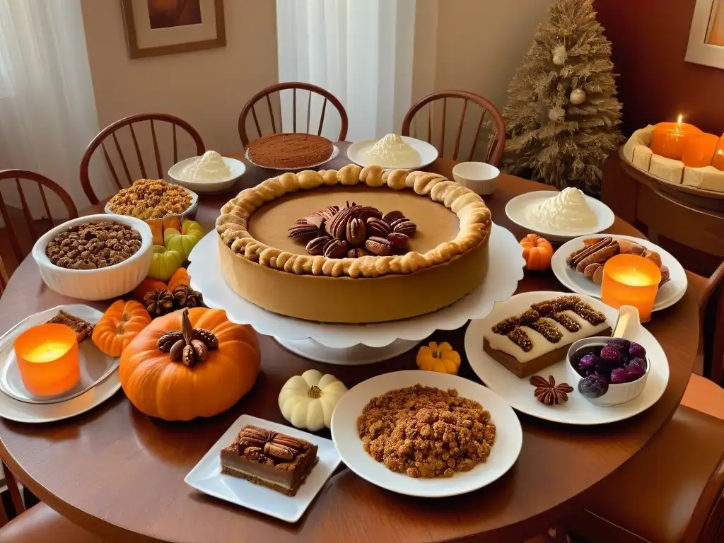 Celebración de la diversidad en la mesa de Acción de Gracias con originales postres icónicos Thanksgiving