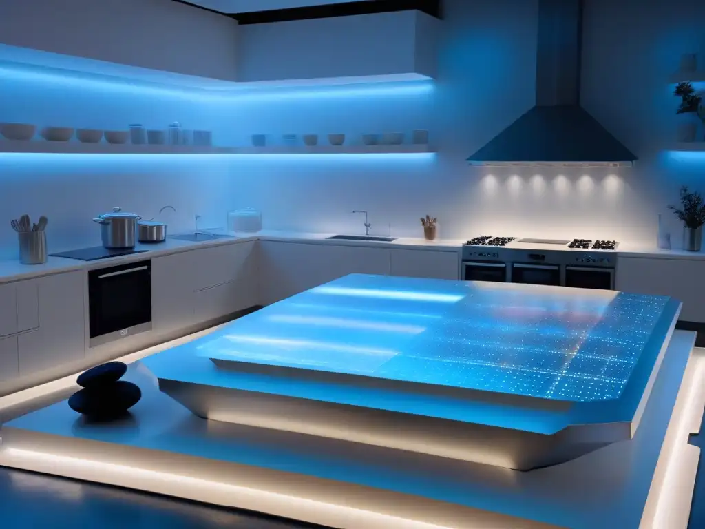 Cocina futurista con recetas holográficas en Cursos repostería Realidad Aumentada