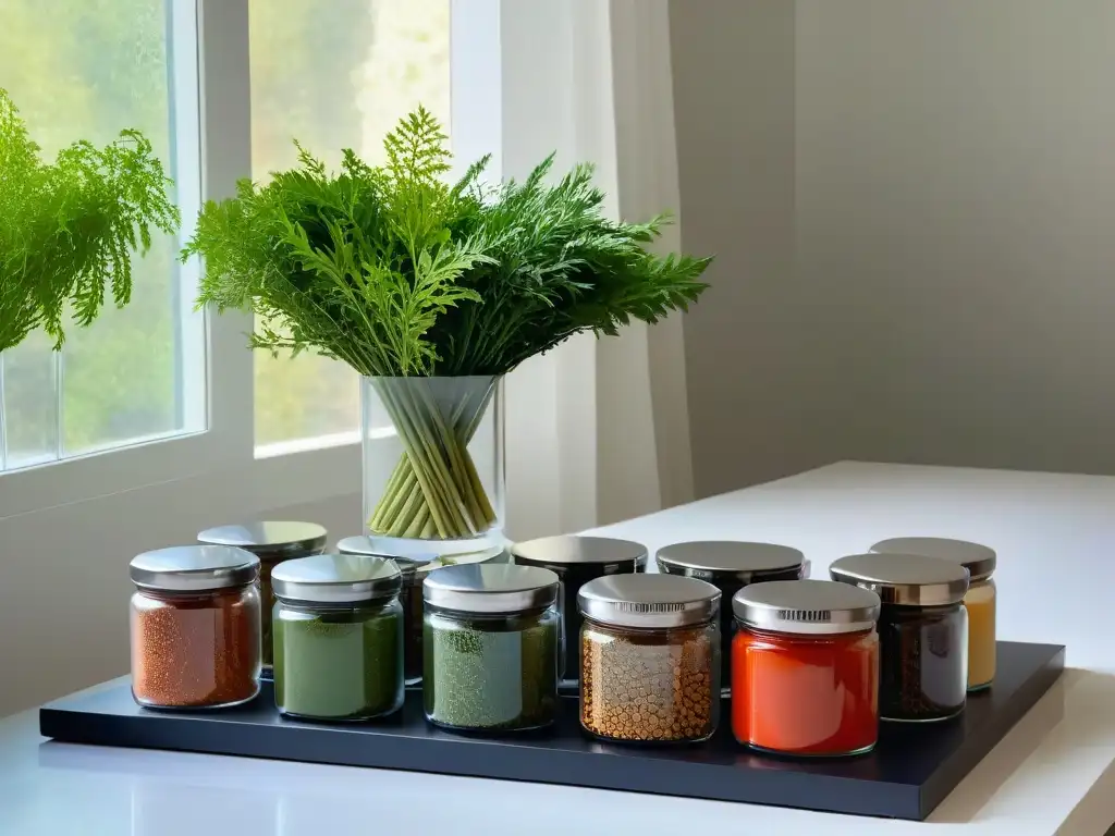 Cocina minimalista: elegancia y serenidad culinaria Cocina minimalista con decoraciones elegantes para arte culinario