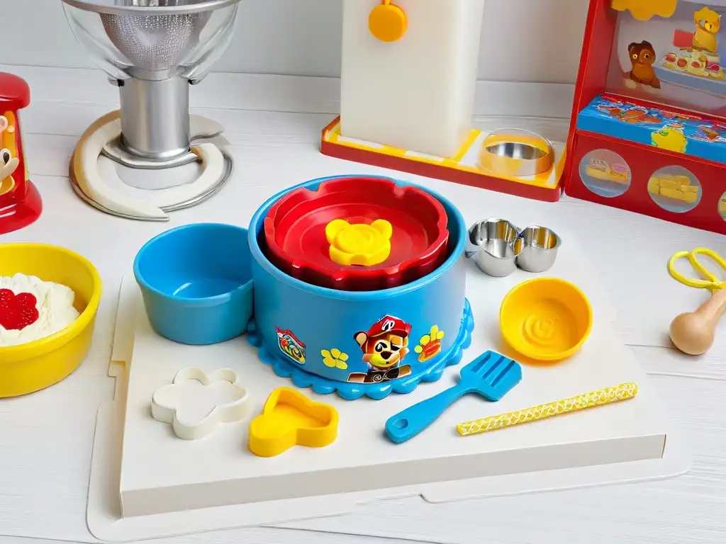 Conjunto de repostería Paw Patrol productos licenciados en diseño minimalista y colorido