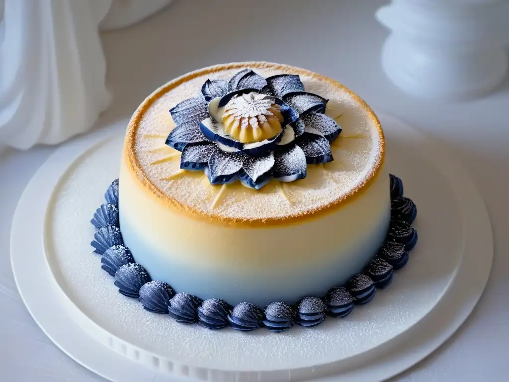 Delicada historia de repostería de Christian Escribà plasmada en un exquisito postre con detalles y colores vibrantes