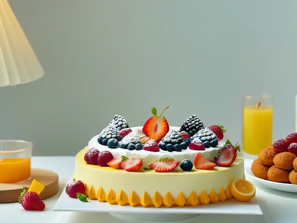 Deliciosa repostería creativa para desayunos mágicos en un escenario caprichoso y colorido