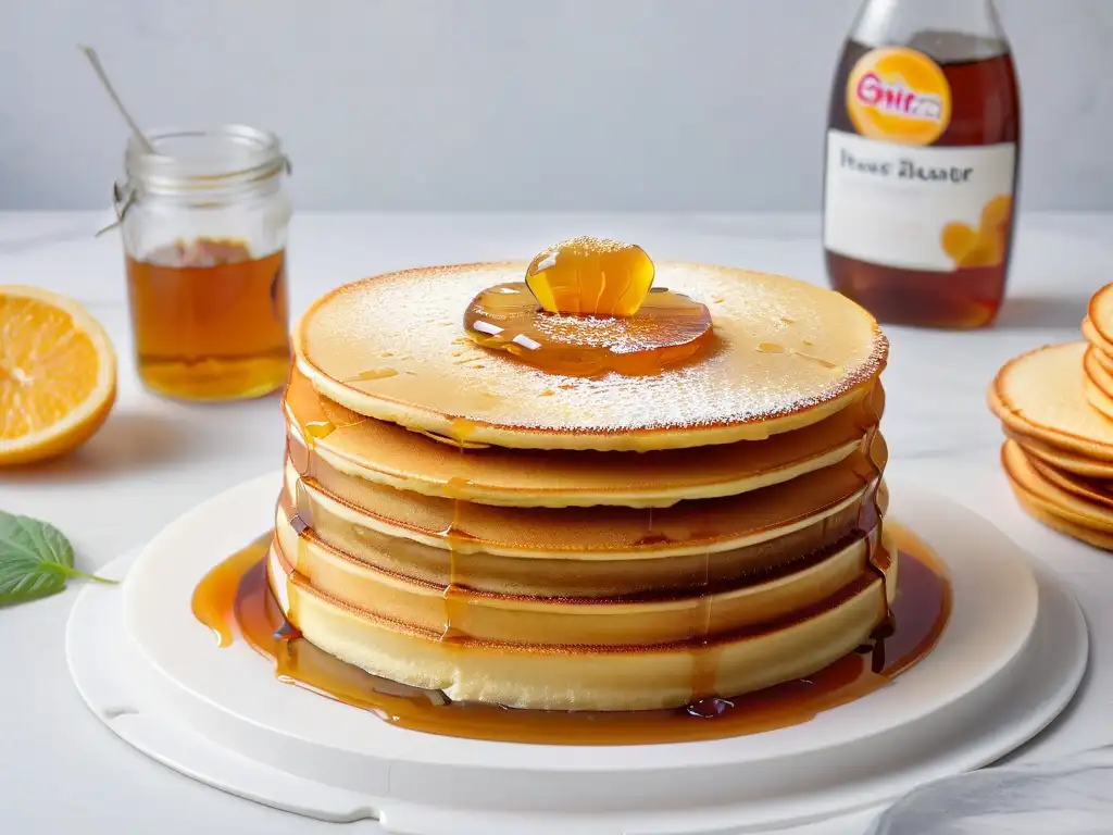 Deliciosos edulcorantes naturales para postres saludables en una composición vibrante y apetitosa