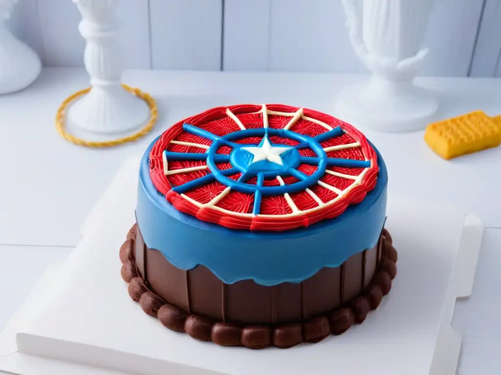 Deliciosos postres inspirados en Marvel: SpiderMan, Thor y Capitán América en exquisitas creaciones dulces