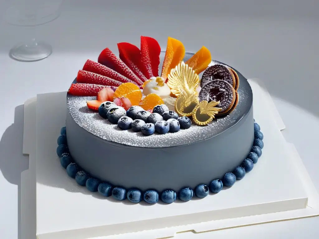 Una deslumbrante presentación de postres creativos con mitos clásicos, donde cada bocado es una obra de arte inspirada en la mitología griega