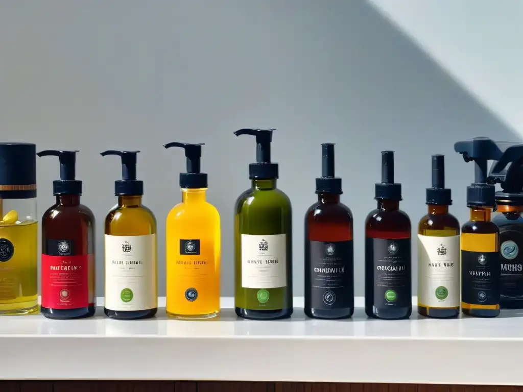 Elegante cocina con aceites de alta calidad beneficiando tu experiencia culinaria