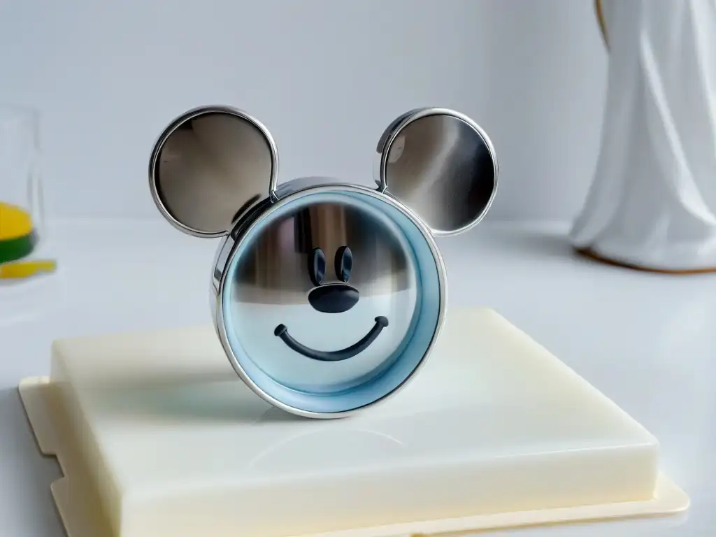 Cortador de galletas de acero inoxidable Mickey Mouse de alta calidad Elegante cortador de galletas en forma de Mickey Mouse, ideal para utensilios de repostería