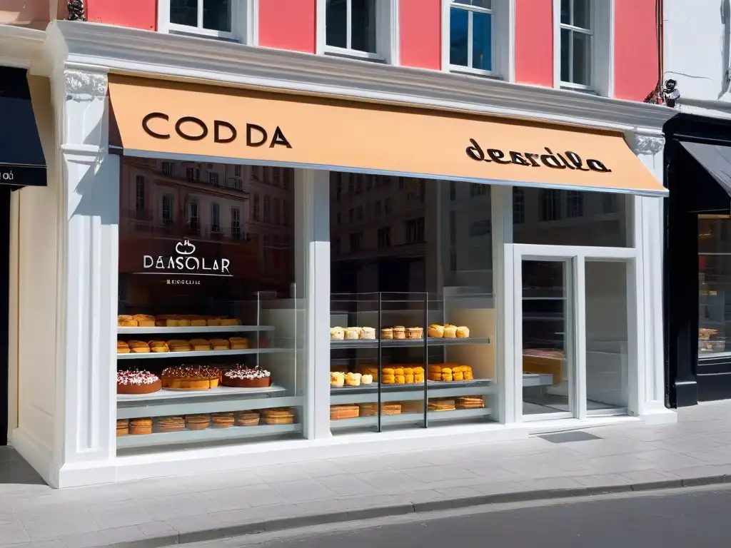 Escaparate de repostería: pastelería moderna con secretos de marcas, merchandising y éxito