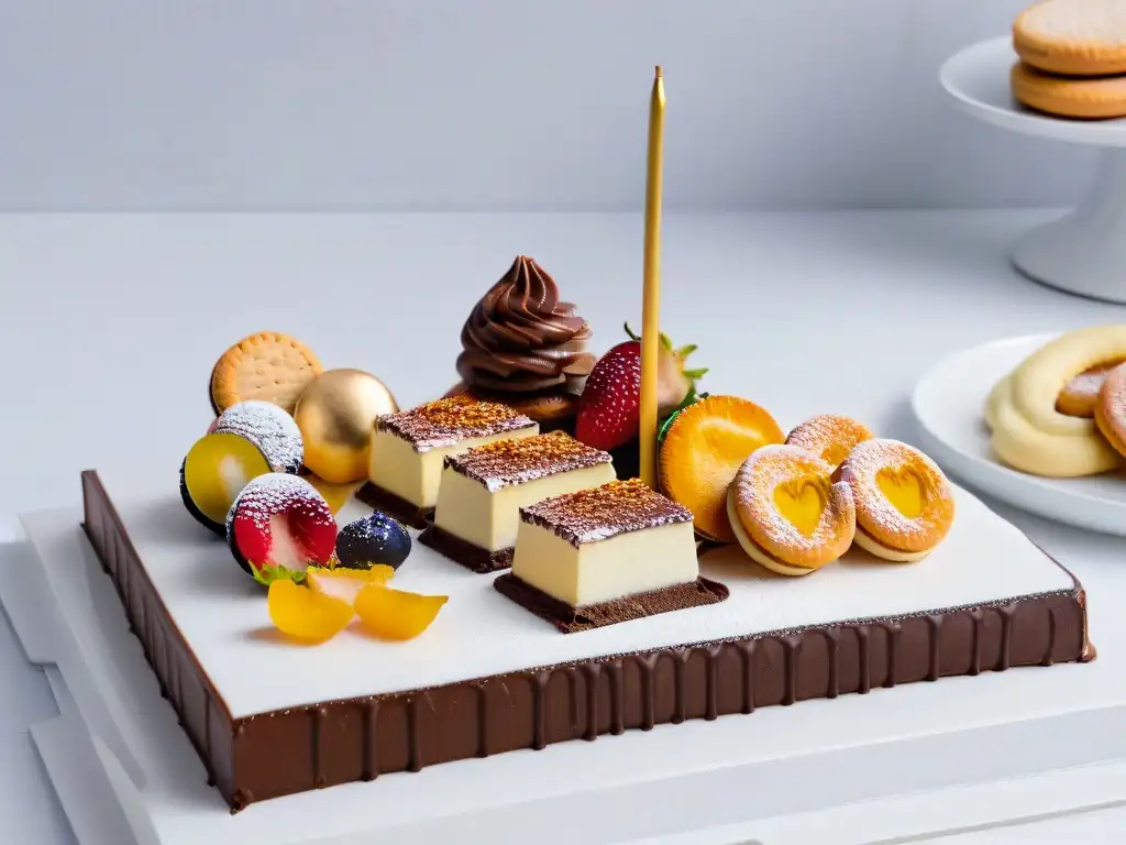 Una exquisita reinterpretación de postres tradicionales gourmet, con elegancia y sofisticación