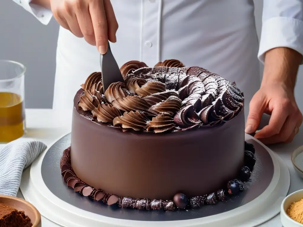 Exquisita repostería para diabéticos: expertos consejos en cocina moderna para crear un delicioso pastel de chocolate sin azúcar