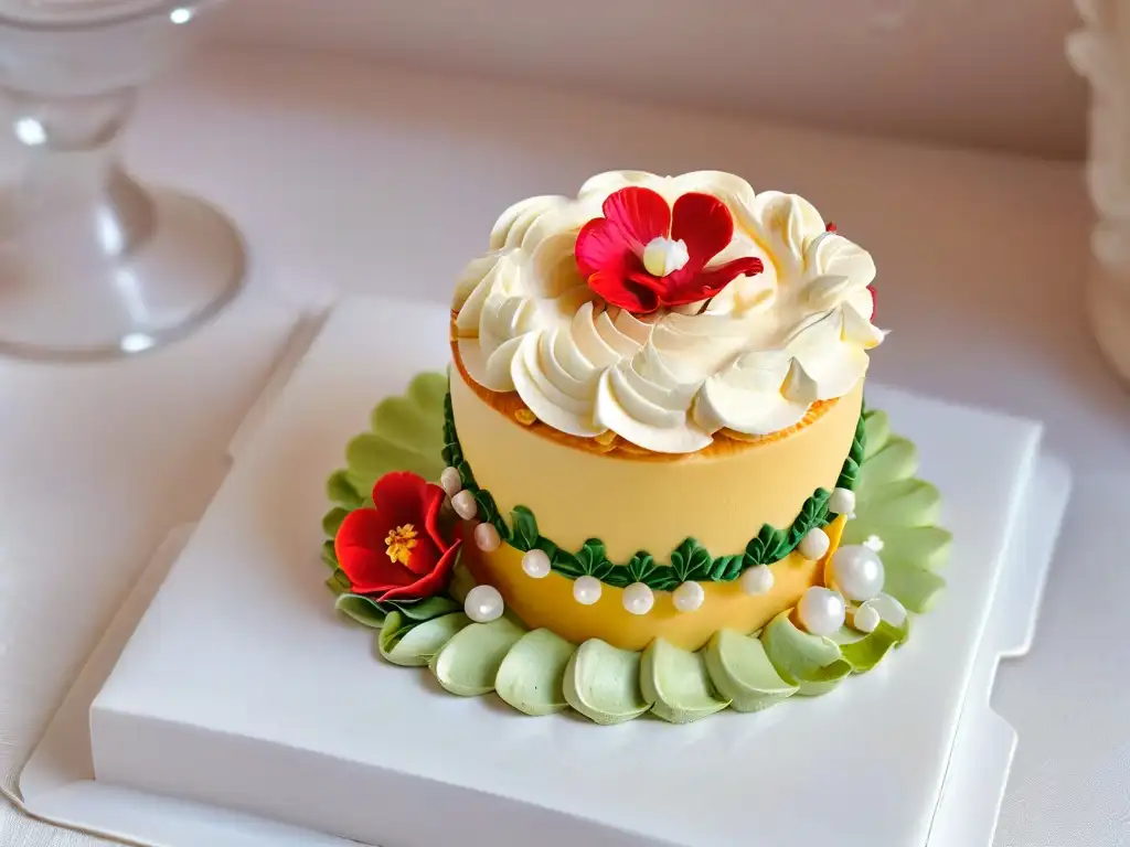 Un exquisito cupcake decorado con detalle y color, ideal para emprendimientos de repostería inclusiva