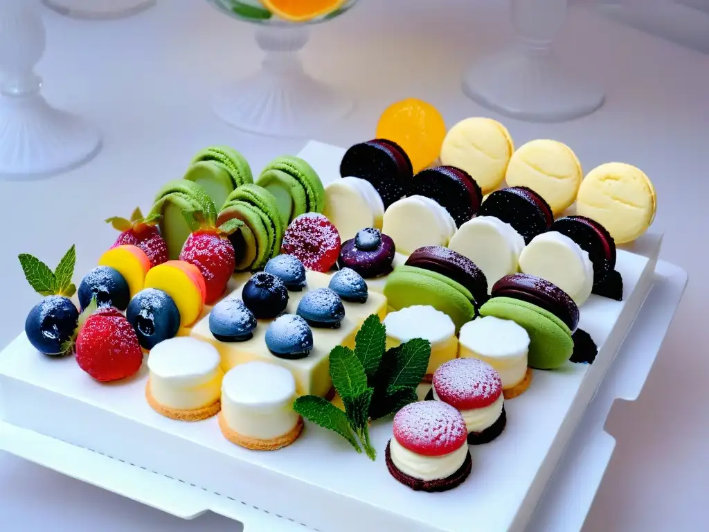 Exquisitos postres sin gluten para eventos corporativos, elegancia y sofisticación en cada detalle