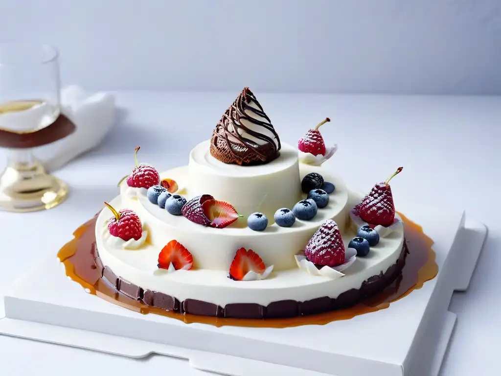 Exquisitos postres inspirados en estrategias, con detalles elegantes y creativos