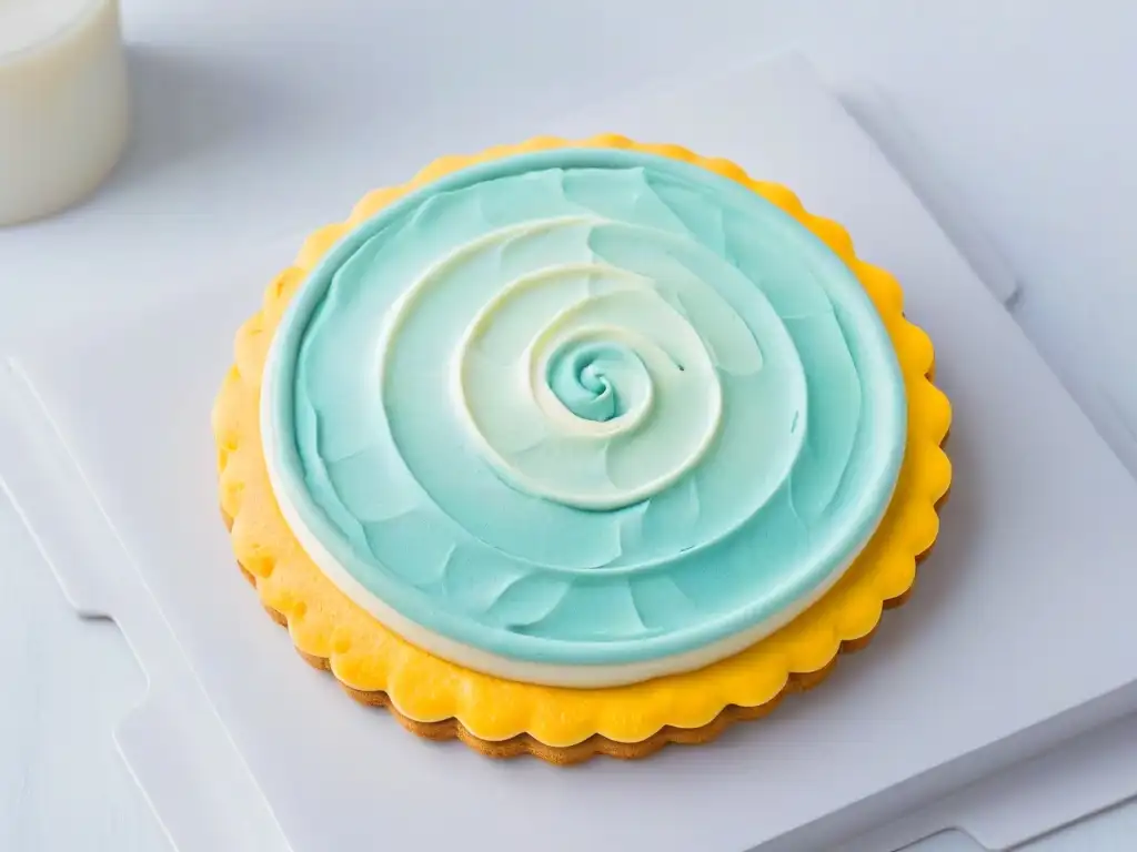 Una galleta decorada con arte y sabor en talleres de galletas