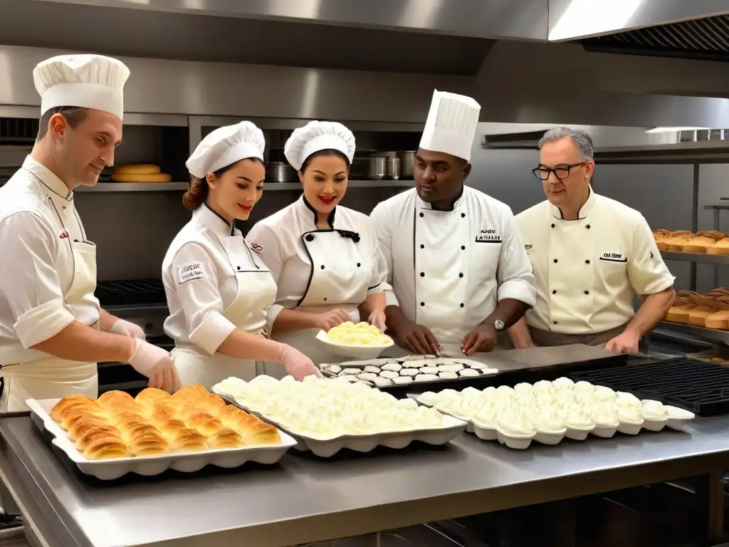 Un grupo de chefs de la Segunda Guerra Mundial transformando la repostería con camaradería y determinación