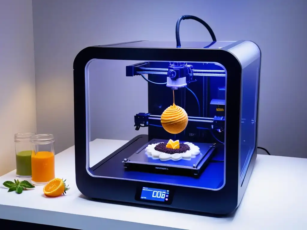 Una impresora 3D elegante para postres, lista para principiantes en la guía de impresión 3D de postres