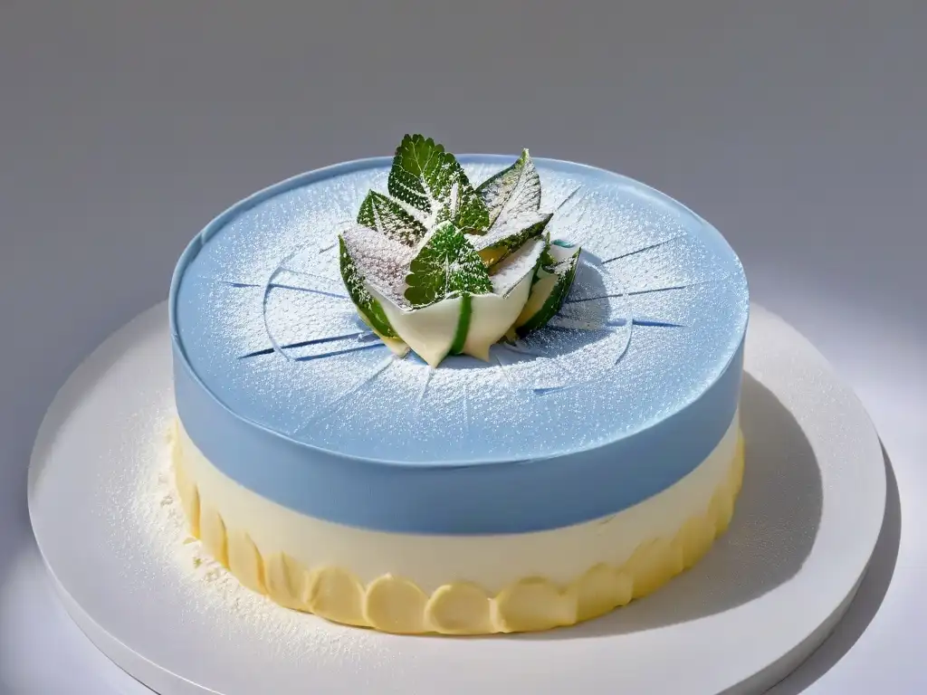 Una obra de arte en repostería: Detalle y paciencia en el delicado postre francés de Sadaharu Aoki