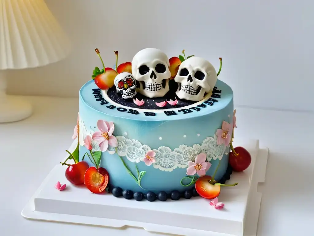 Pastel multicultural: detalles exquisitos de repostería internacional Una obra maestra de repostería global que fusiona tendencias de todo el mundo en un pastel decorado con detalles exquisitos