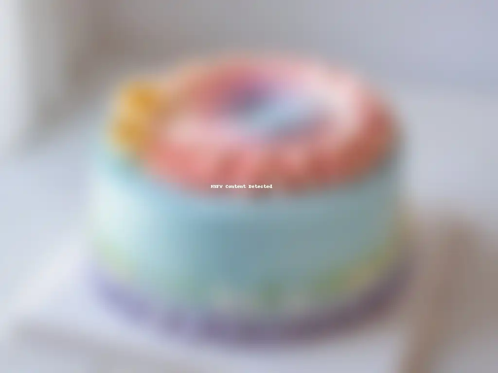 Obra maestra en repostería: pastel con detalles de repostería en gradiente de colores pastel