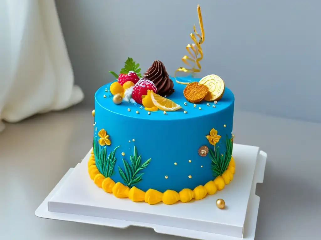 Una obra maestra de repostería en Realidad Aumentada, con detalles vibrantes y texturas realistas