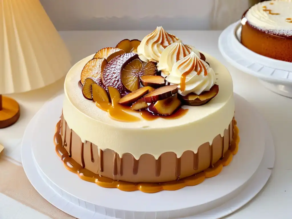 Tres Leches: Delicioso y Esponjoso Pastel Un pastel tres leches perfecto: esponjoso, cremoso y decorado con caramelo y canela