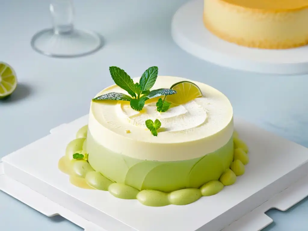 Un postre sofisticado inspirado en un cóctel clásico de margarita