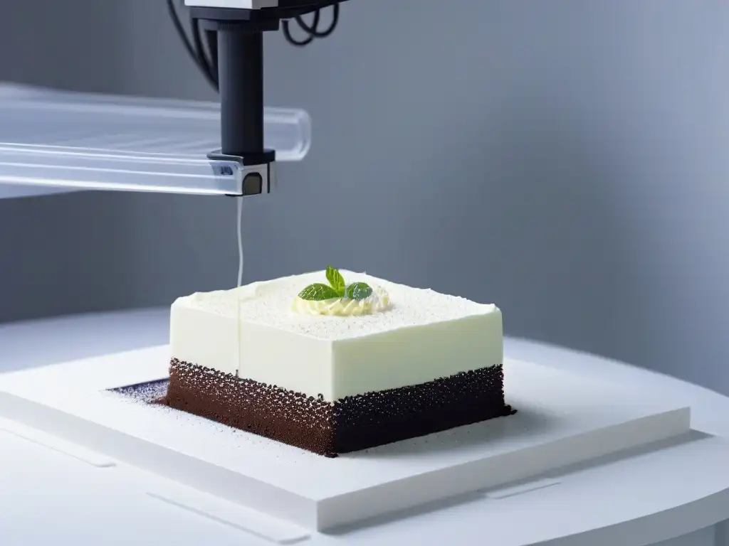 Un 3D printer crea postres con materiales biodegradables, innovando en la cocina