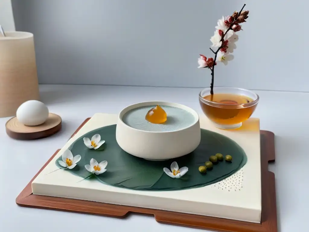 Secreto: arte mochi tradicional innovador en ceremonia de té japonesa