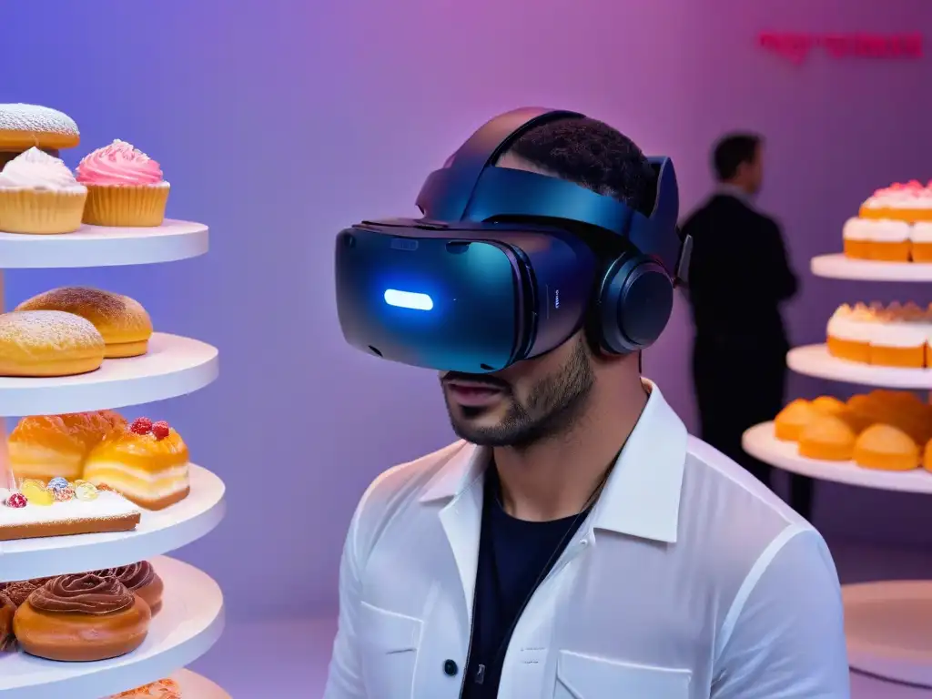 Sumérgete en la innovación con la realidad virtual en repostería moderna