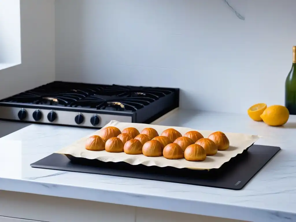 Dos superficies de horneado perfectamente alineadas: un Silpat y papel de horno, en contraste