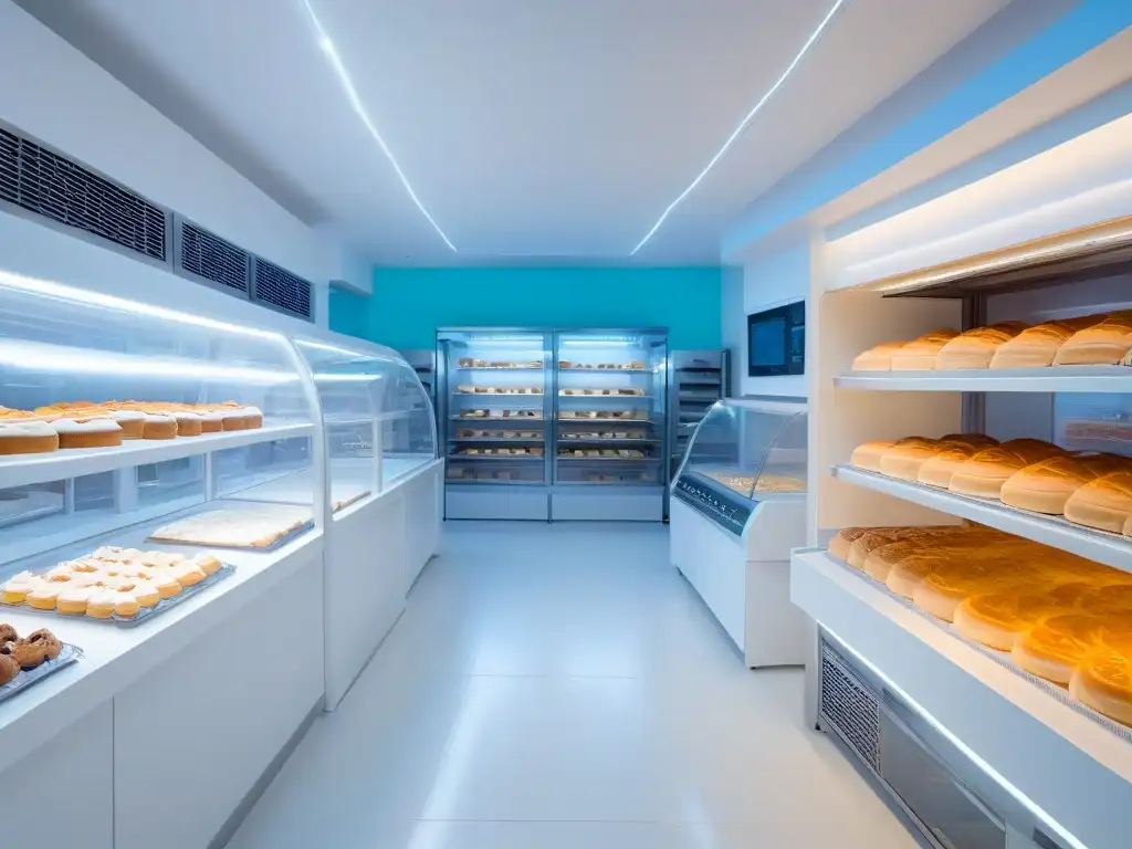 Un vistazo al futuro de la repostería sin gluten en 2023: panadería minimalista con equipamiento de vanguardia y delicias artesanales